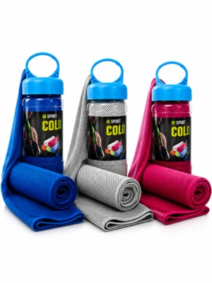 Toalha Rosto Microfibra Refrescante Seca Rapido