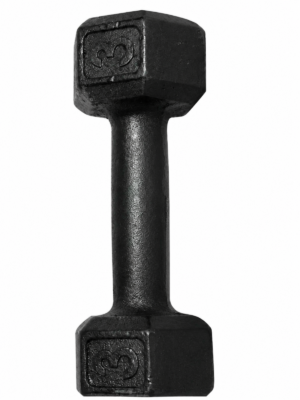 1 Halter Sextavado Fundido 03kg
